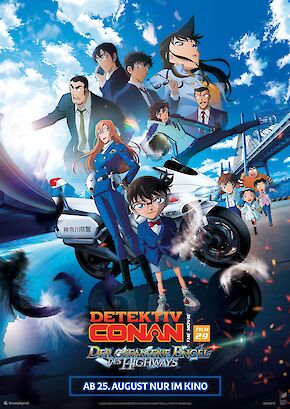 Filmplakat: Detektiv Conan Film 29: Der gefallene Engel des Highways